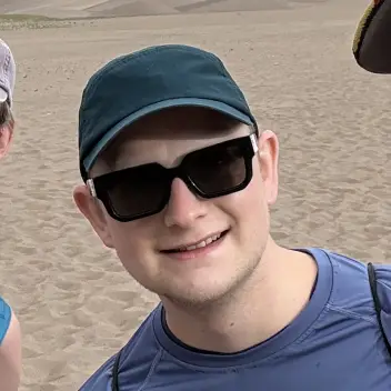 Nathan at the Sand Dunes